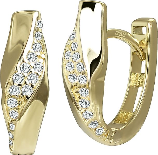 GoldDream Paar Creolen GoldDream Creole Wave günstig online kaufen