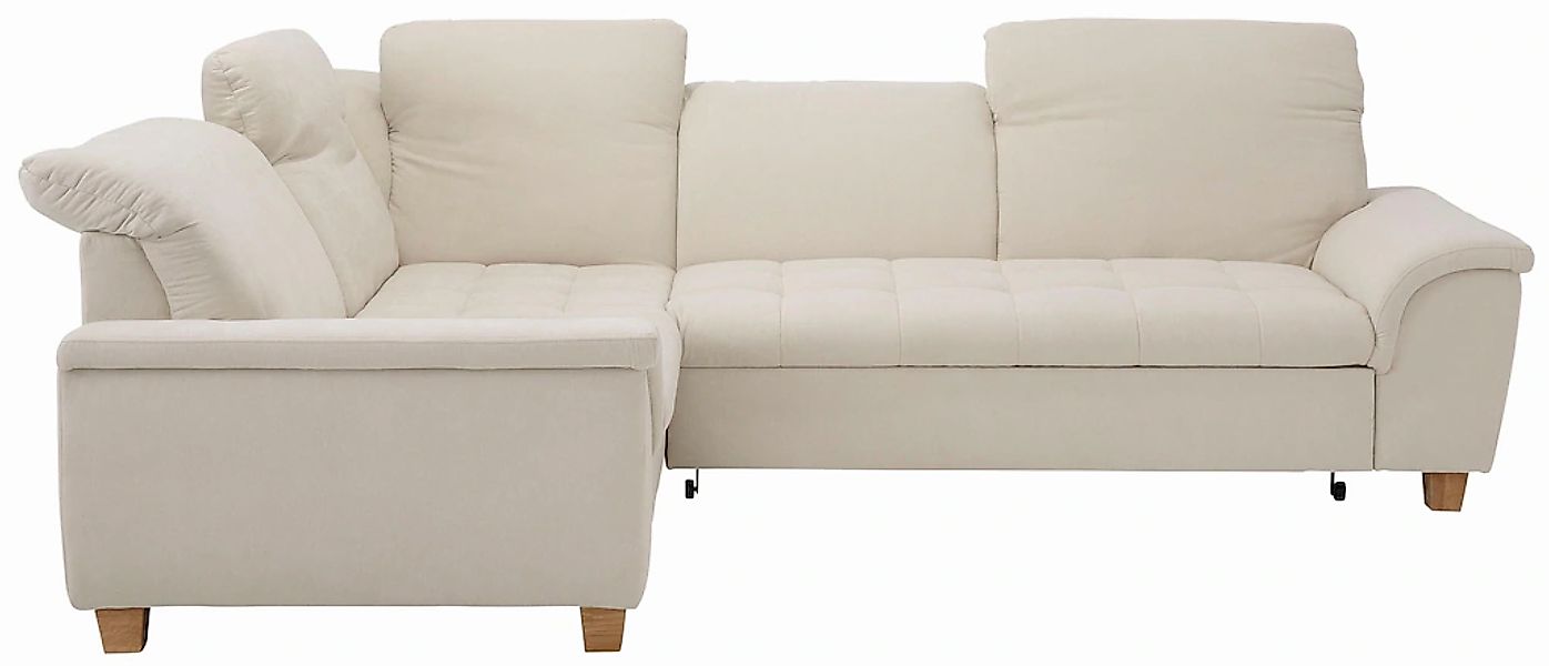 Home affaire Ecksofa "Lyla fester Sitzkomfort, bequeme Armlehnen, Breite 27 günstig online kaufen