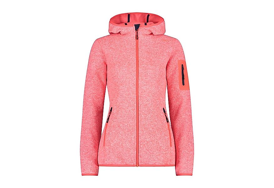 CMP Fleecejacke CMP Damen Jacke Knitted Melange Hoody 3H19826 günstig online kaufen