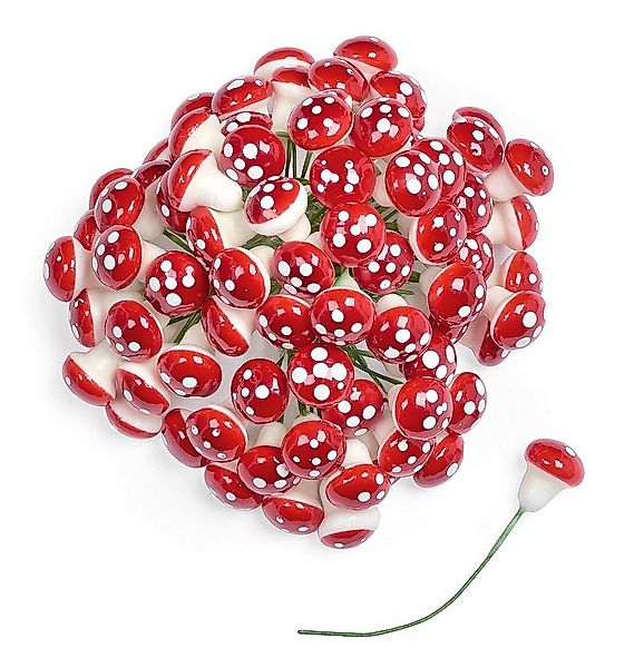 VBS XXL Dekofigur Fliegenpilze (100 St), 100 Stück günstig online kaufen