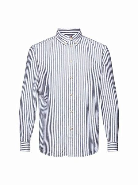 Esprit Langarmhemd Button-Down-Hemd in Oxford-Webart günstig online kaufen