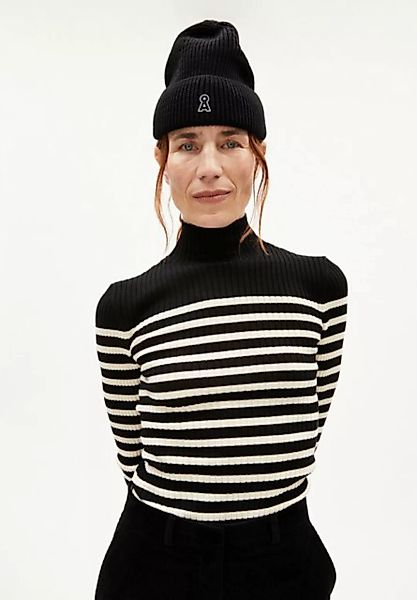 Armedangels Strickpullover ALAANIA PLACED STRIPES Damen Slim Fit aus Bio-Ba günstig online kaufen