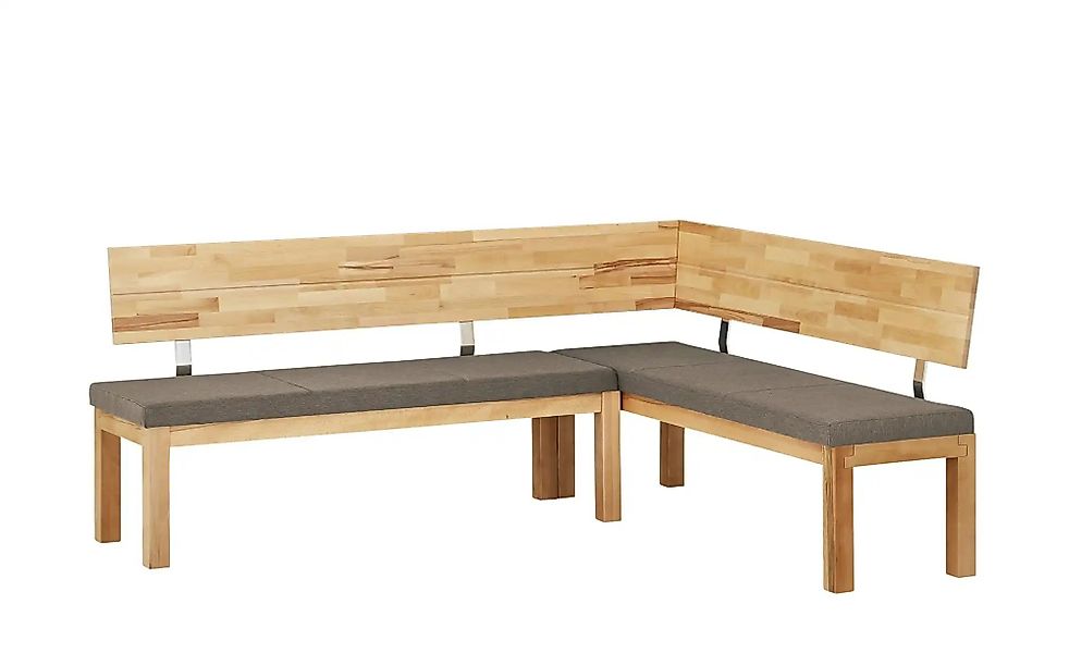 Woodford Eckbank massiv Melia ¦ braun ¦ Maße (cm): H: 87 Bänke > Eckbänke - günstig online kaufen