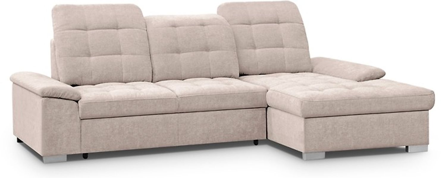 WERK2 Ecksofa »Carmen, mit Bettfunktion & Bettkasten, optional Sitztiefenve günstig online kaufen