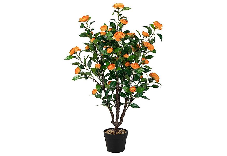Kunstbaum, COSTWAY, Höhe 102 cm, künstlicher Kamelienbaum mit 37 Blüte günstig online kaufen