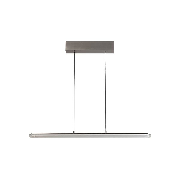 LED-Pendellampe Torvi, Länge 135 cm, nickelfarben/weiß, CCT günstig online kaufen