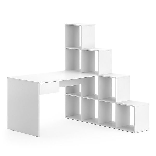 Vicco Eckschreibtisch Sarah, Weiß, 139 x günstig online kaufen