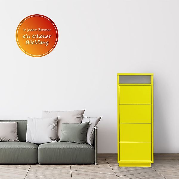 Aileenstore Sideboard Eyecatcher, Push-to-open-Funktion Ablagefach Kabeldur günstig online kaufen