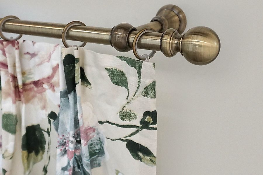 GARESA Gardinenstange "ANDREA" Ø 20 mm 1 läufig-läufig Wunschmaßlänge;Träge günstig online kaufen