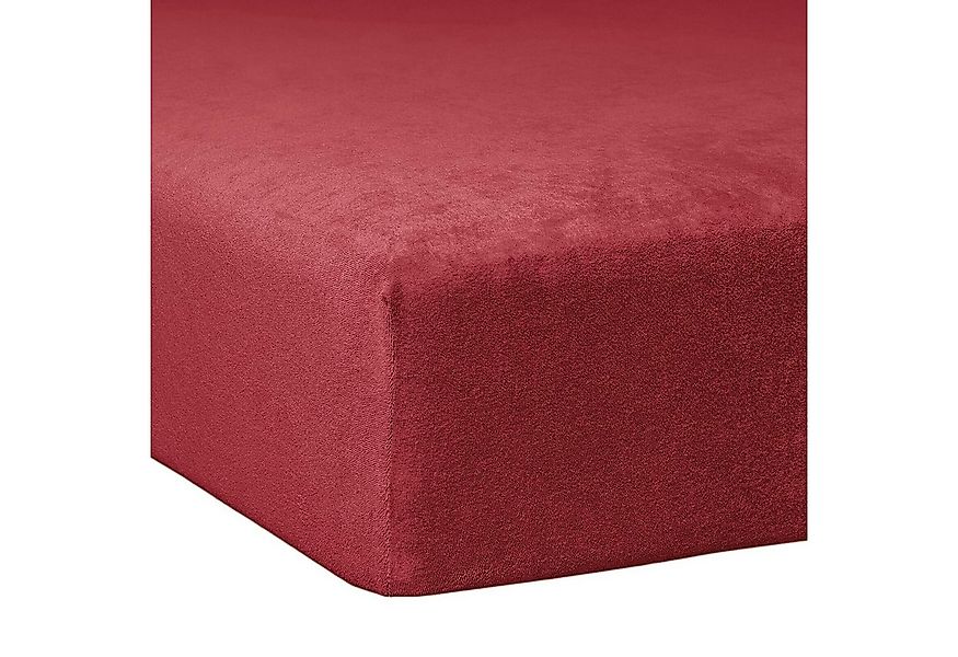 TRAUMSCHLAF Spannbettlaken Flausch Biber Boxspring, Biber, Gummizug: Rundum günstig online kaufen