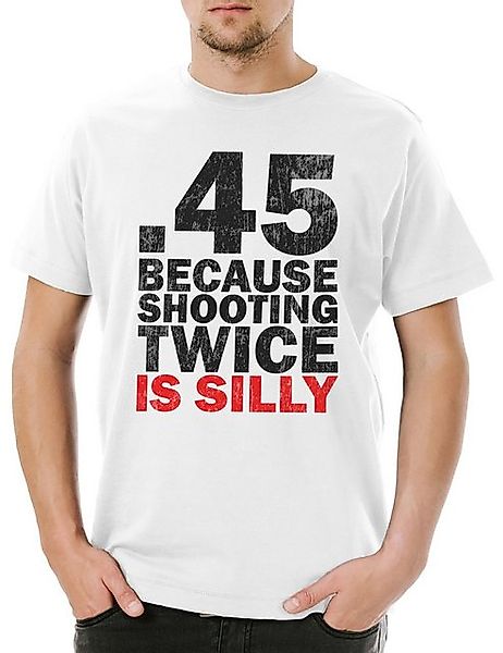 Urban Backwoods Print-Shirt Urban Backwoods Shooting Twice Herren T-Shirt W günstig online kaufen