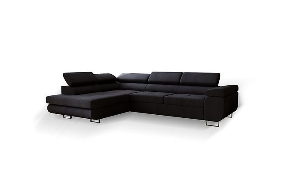 Goldstoff Ecksofa Designersofa mit Bettfunktion, multifunktionale Couch mit günstig online kaufen