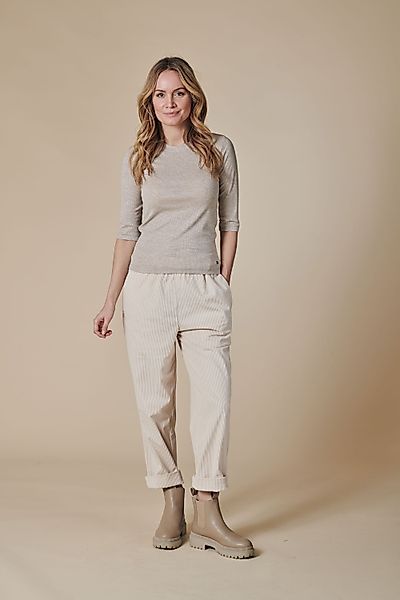 Zhrill Stoffhose Cordhose ZHPIA CORD Cremeweiß günstig online kaufen