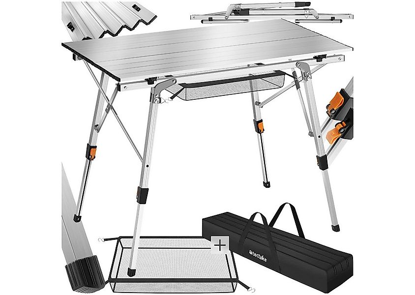 tectake Campingtisch Tina (1-St., 1 tlg), Stabiler Campingtisch mit praktis günstig online kaufen