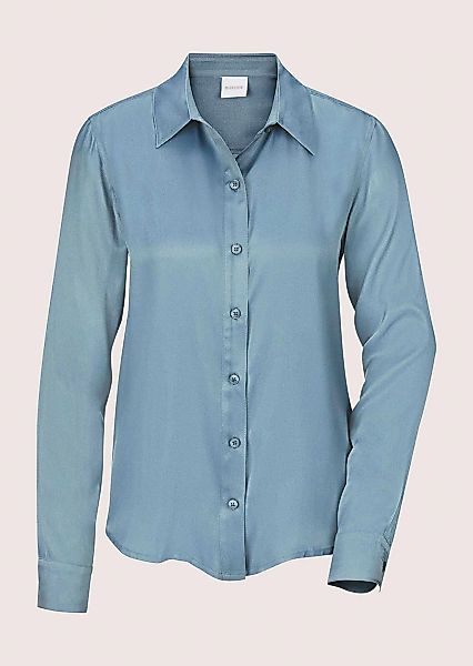 MADELEINE Hemdbluse "Hemdbluse Elegante Viskosebluse mit Hemdkragen" günstig online kaufen
