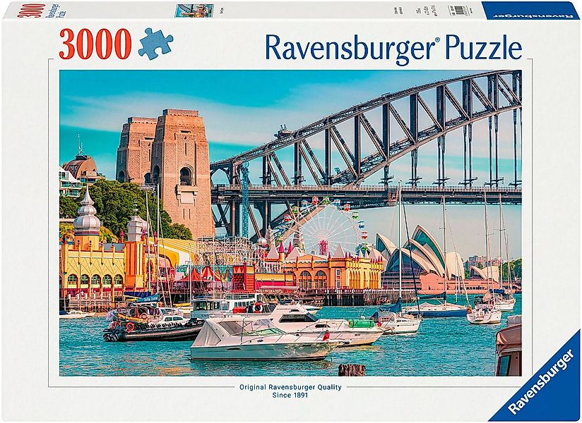 Ravensburger Puzzle Secret Sydney, 3000 Puzzleteile, Made in Germany günstig online kaufen