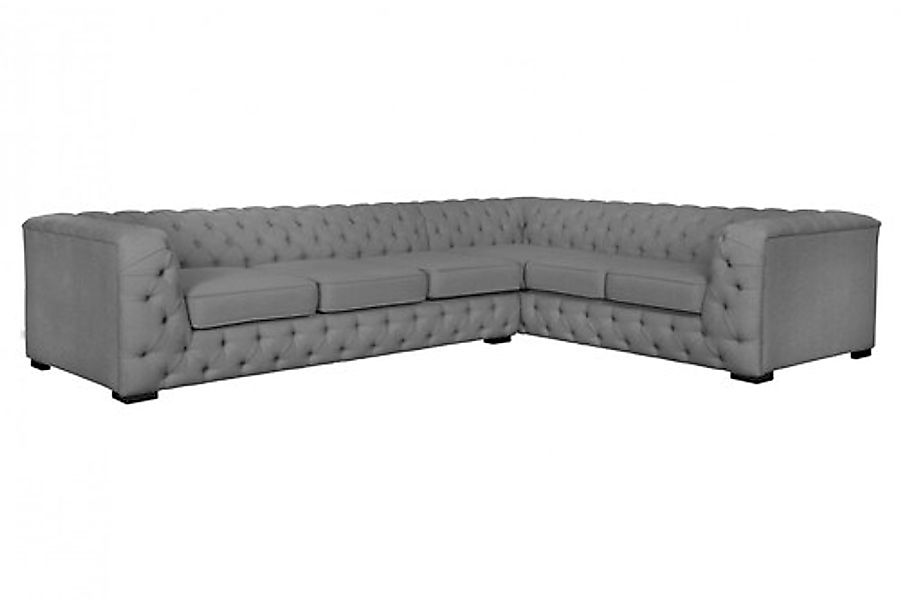 Home affaire Chesterfield-Sofa »KALINA L-Form«, hochwertig Chesterfield-Aus günstig online kaufen