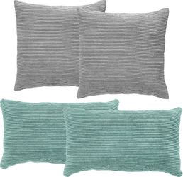 Andiamo Dekokissen "Cord Kissen Emy, 4er Set, Kissenhülle mit Füllung" Sofa günstig online kaufen