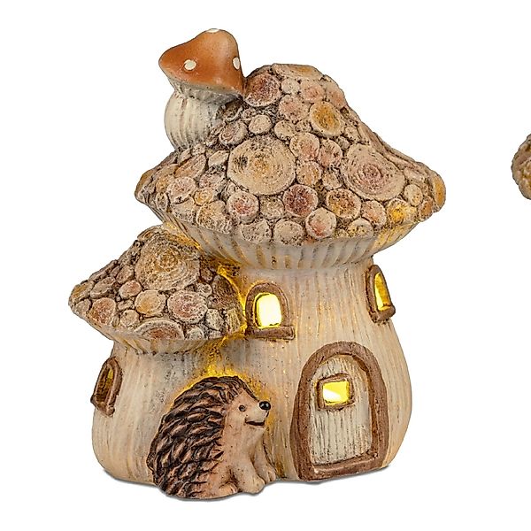 formano Dekofigur Wood, mit Timerfunktion, Braun, günstig online kaufen