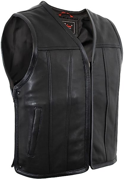MDM Lederweste Herren Motorrad Lederweste mit günstig online kaufen