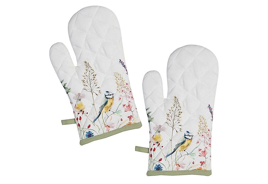 Clayre & Eef Topfhandschuhe So Floral, (Set, 2-tlg., 2-teilig), Ofenhandsch günstig online kaufen