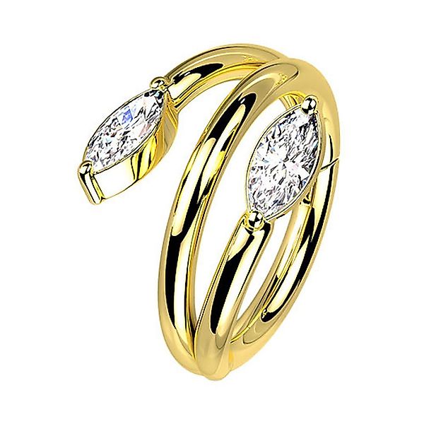 Taffstyle Nasenpiercing Septum Piercing Ring Segmentring günstig online kaufen