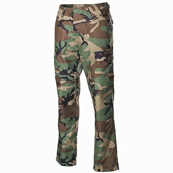 MFH Outdoorhose US Armyhose BDU, woodland, Knie- und Gesäßverstärkung günstig online kaufen