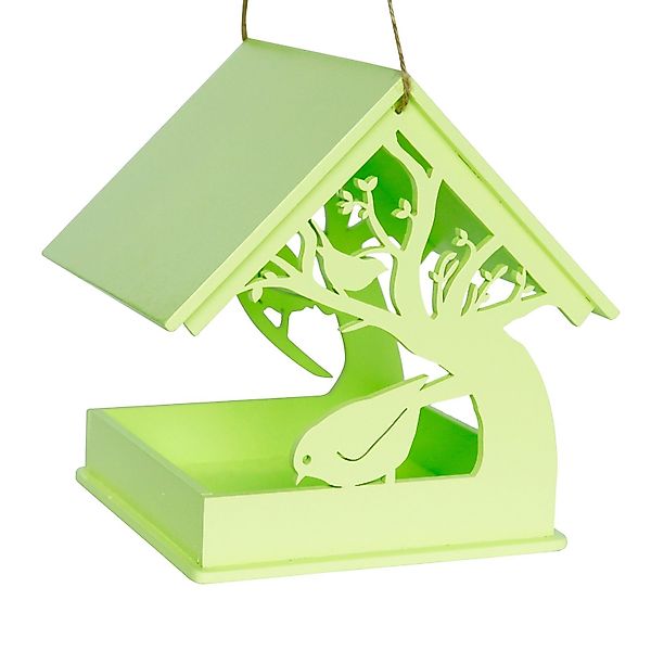HTI-Living Vogelhaus Vogelfutterhaus Grün Mina, Futterhäuschen günstig online kaufen