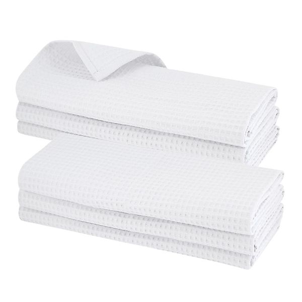 Engelland Geschirrtuch Poliertuch, (Vorteils-Set, 6-tlg., Waffel-Pique), günstig online kaufen
