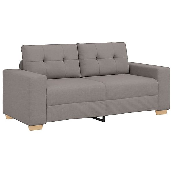 vidaXL Sofa Loveseat-Sofa Taupe 140 cm günstig online kaufen