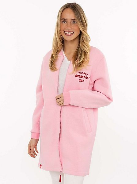 Zwillingsherz Kurzmantel "Sunday Breakfast" große Stickerei hinten, Reißver günstig online kaufen