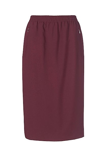 GOLDNER Midirock "Kurzgröße Knitterfreier Reiseschlupfrock" günstig online kaufen