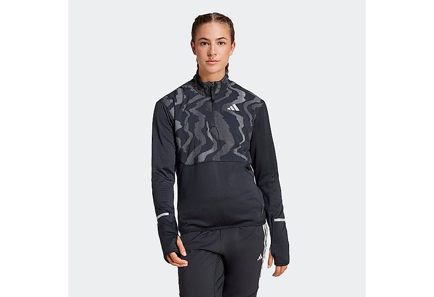 adidas Performance Laufjacke ULTIMATE HI VIS REFLECTIVE 1/2-ZIP OBERTEIL günstig online kaufen