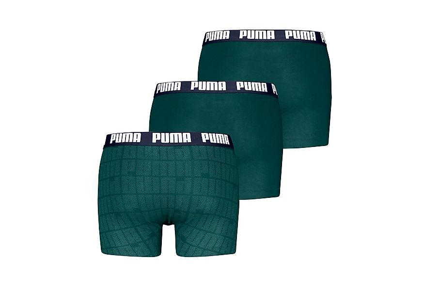 PUMA Boxershorts PUMA MEN LOGO PRINT BOXERS (3er Pack) günstig online kaufen
