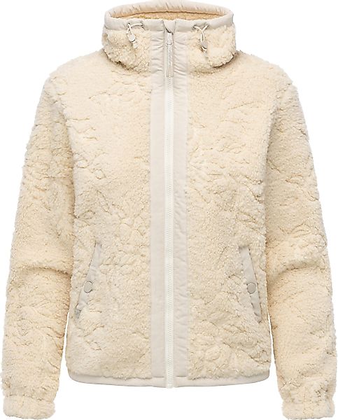 Ragwear Plüschjacke "Nordicka II" ohne Kapuze Sportliche Teddy-Fleecejacke günstig online kaufen