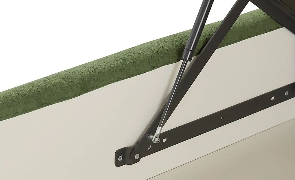 Polsterbett mit Bettkasten Savio ¦ grün ¦ Maße (cm): B: 170 H: 108 Betten > günstig online kaufen