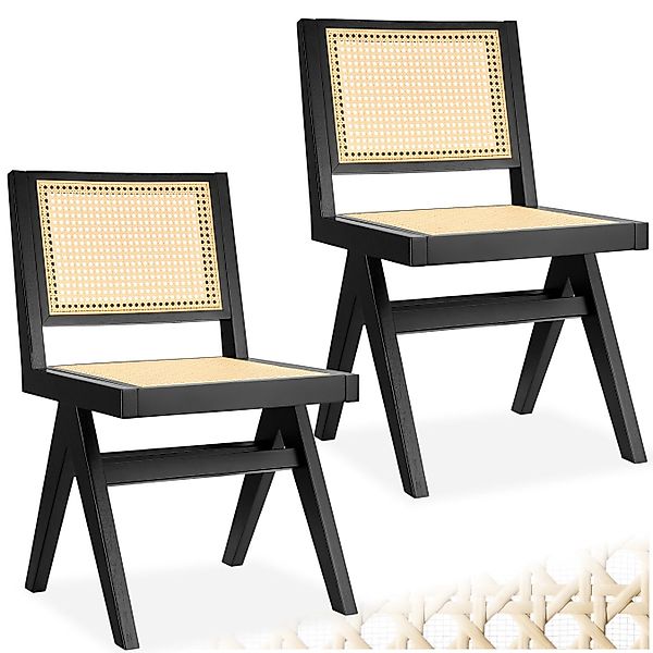 tectake Esszimmerstuhl Holzstuhl Lissy mit Wiener günstig online kaufen