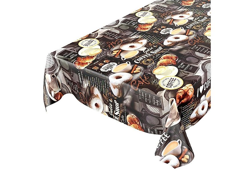 ANRO Tischdecke Wachstuchtischdecke Gartentischdecke Wachstischdecke (Einze günstig online kaufen