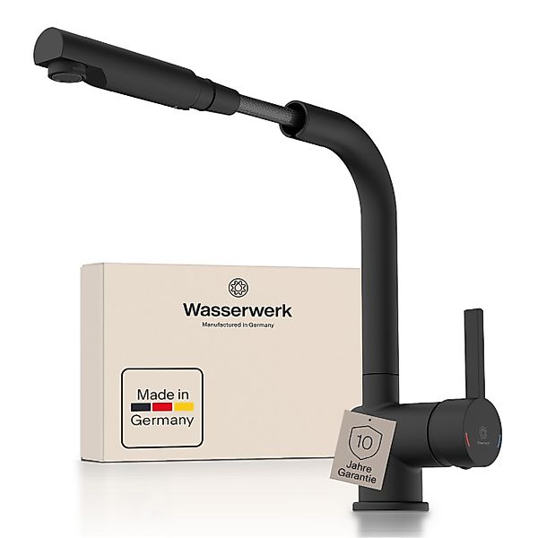 WASSERWERK Spültischarmatur »WK 4, Wasserhahn, Küche, Einhebelmischer« 360° günstig online kaufen