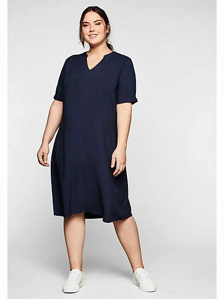 Sheego Sommerkleid Große Größen aus leichter Viskose, in A-Linie günstig online kaufen