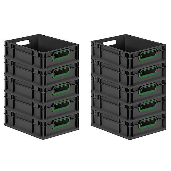 PROREGAL SparSet 10x Eurobox Nextgen Color HxBxT 12x30x40cm 11 Liter Griffe günstig online kaufen
