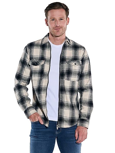 Engbers Langarmhemd engbers Herren Overshirt kariert, günstig online kaufen
