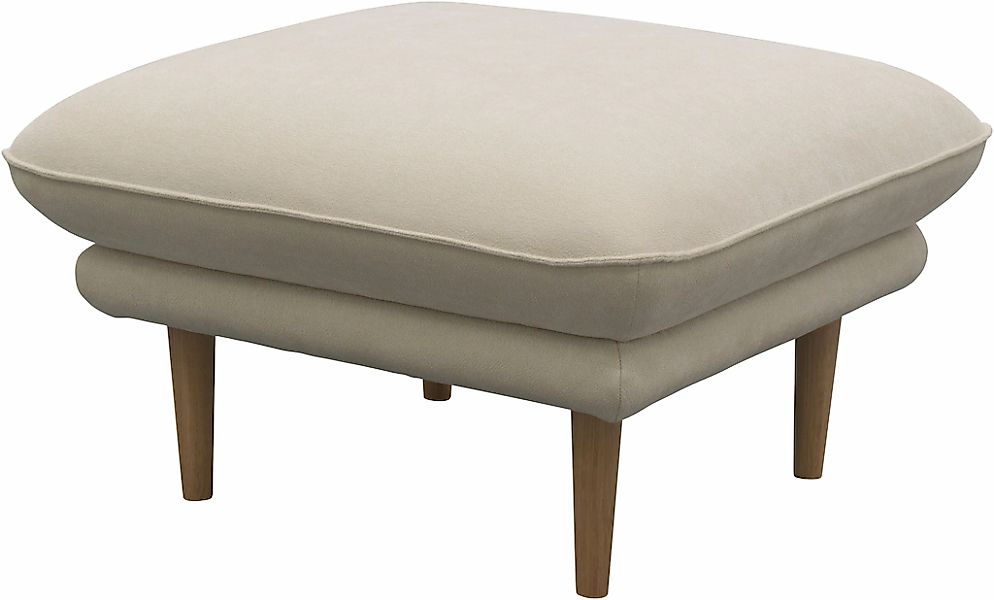 DOMO collection Hocker "Leuven" angenehm feste Polsterung, bodenfrei, 19 cm günstig online kaufen