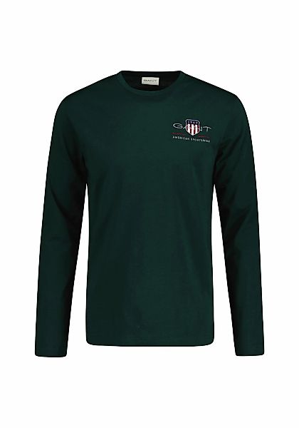 Gant Longsleeve "Longsleeve REGULAR MEDIUM ARCHIVE SHIELD 1er Pack" günstig online kaufen