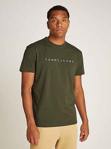 Tommy Jeans Plus Rundhalsshirt TJM REG LINEAR LOGO TEE EXT in Große Größen, günstig online kaufen