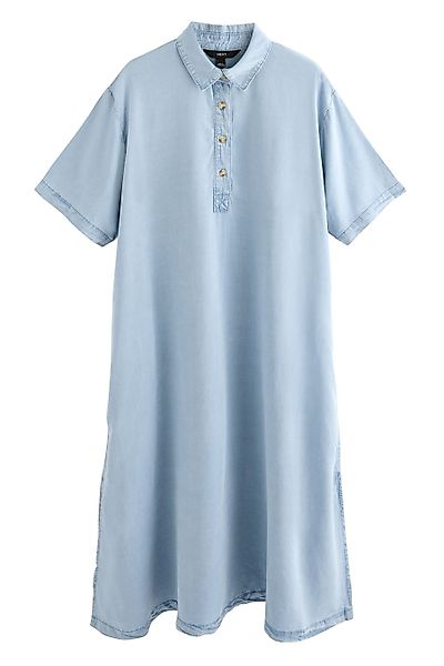 Next Midikleid Leichtes Denim-Maxikleid aus Lyocell günstig online kaufen