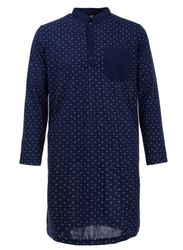 Lucky Nachthemd Nachthemd Langarm mit Stehkragen günstig online kaufen