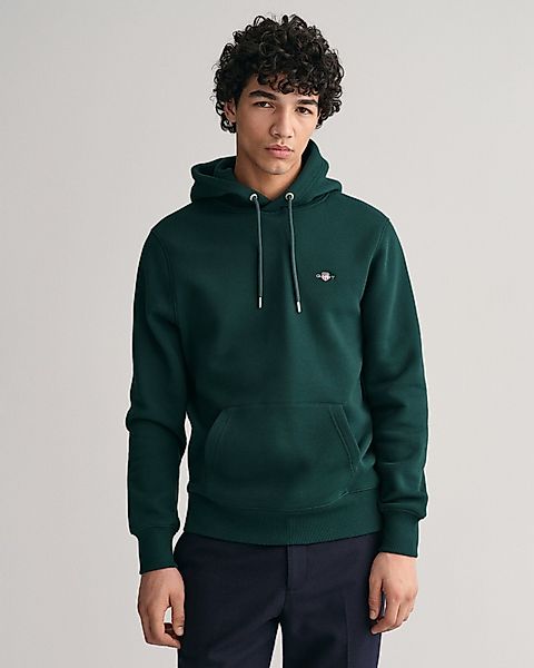 Gant Hoodie "REG SHIELD HOODIE" mit Logostickerei auf der Brust günstig online kaufen