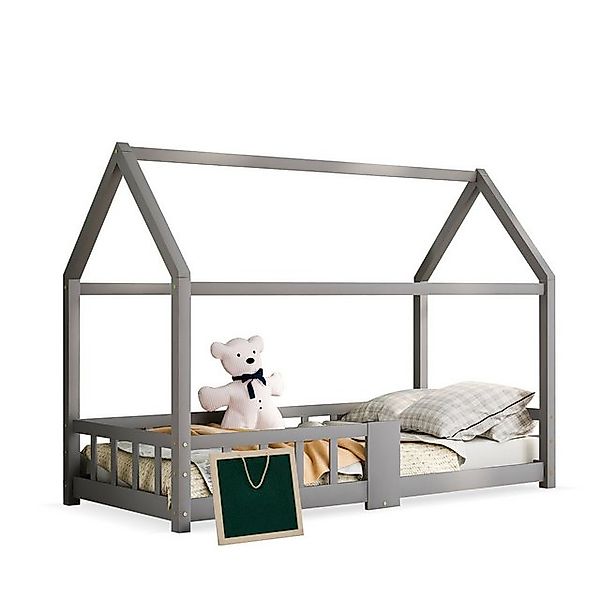 OKWISH Kinderbett Holzbett, Hausbett (Massivholz Bett ohne Matratze), 90×20 günstig online kaufen