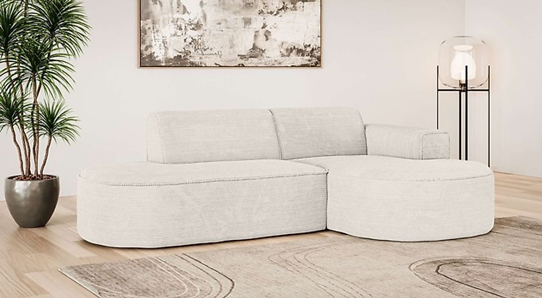 OTTO home Ecksofa »ADELLA XL Design-Sofa mit Recamiere rechts/links, 263/15 günstig online kaufen